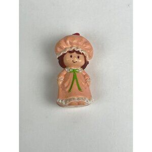 Vintage Strawberry Shortcake in Nightgown Miniature Mini PVC Figure 1981 B21#2